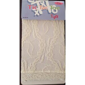 Tic Tac Toe Girls New Cream/Ivory Lace Leggings NWT